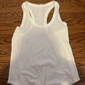Lululemon White Tank Top